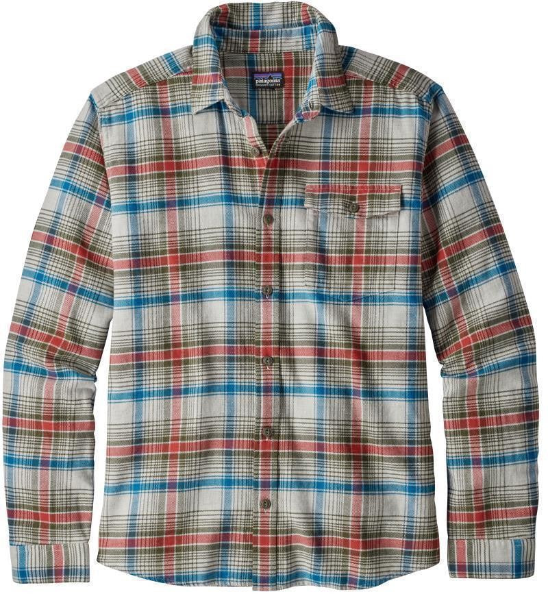 Fjord Flannel Lightweight LS Shirt - Mens - rozman / tailored grey 1