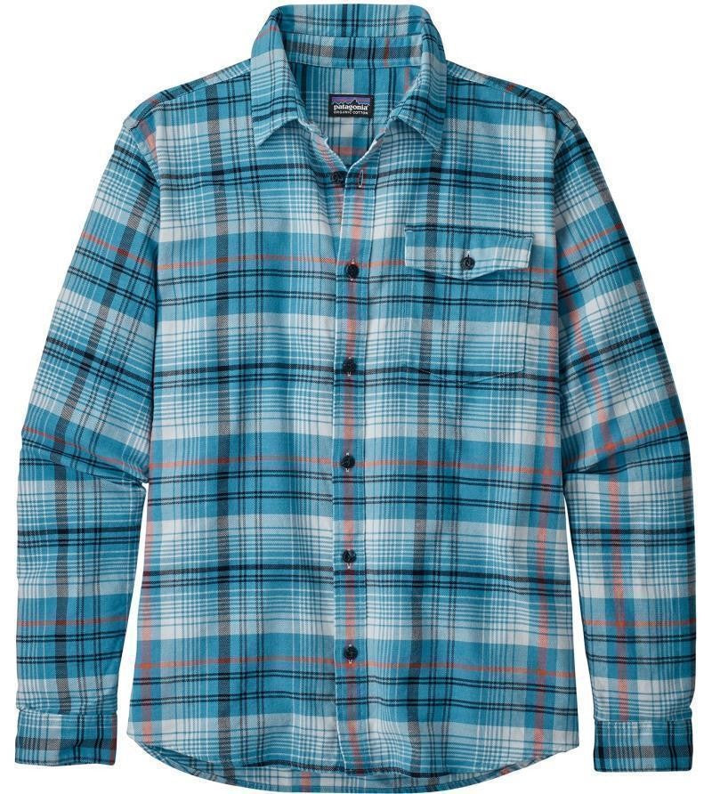 Fjord Flannel Lightweight LS Shirt - Mens - turf / break up blue 1