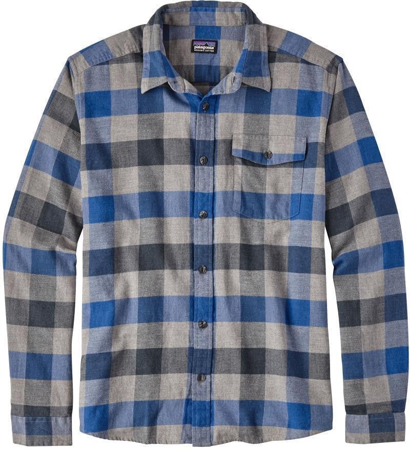 Fjord Flannel Lightweight LS Shirt - Mens - upriver / viking blue 1