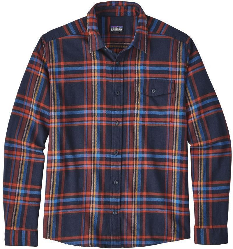 Fjord Flannel Lightweight LS Shirt - Mens - watershed / navy blue 1
