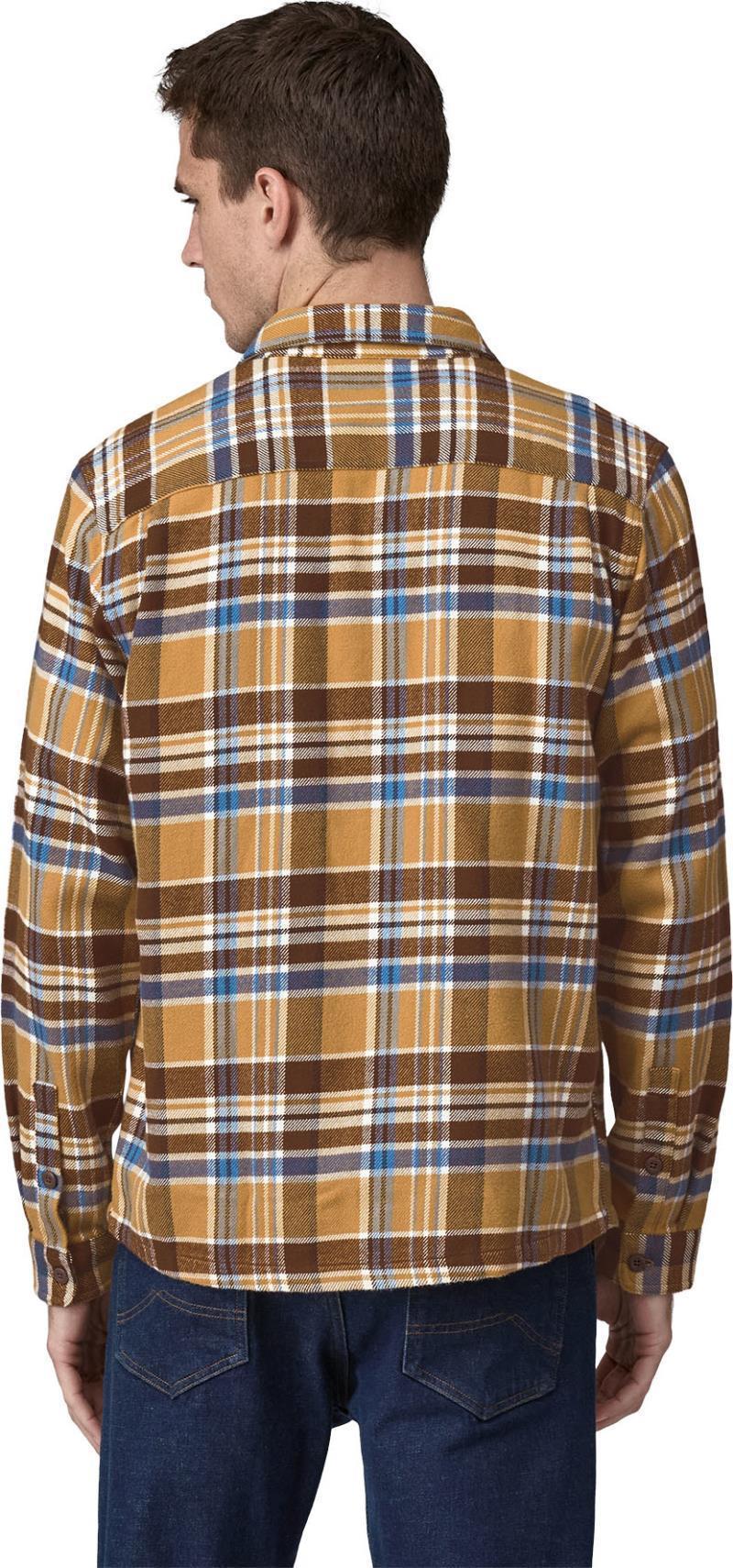 Fjord Flannel Shirt - Mens - Adventurer / Pufferfish Gold 3