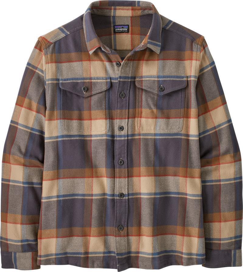 Fjord Flannel Shirt - Mens - Sunrise Ridge / Forge Grey 1