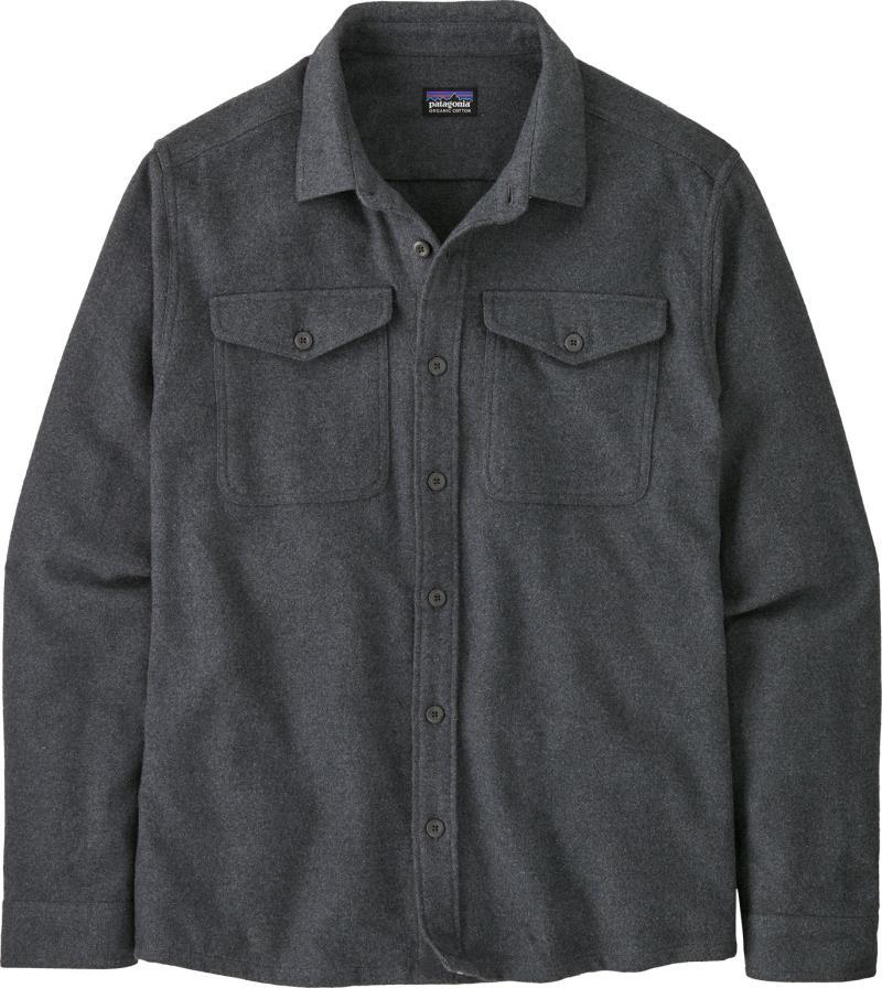 Fjord Flannel Shirt - Mens - Whole Weave / Forge Grey 1
