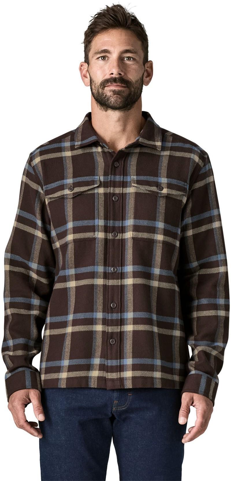 Fjord Flannel Shirt - Mens - crossing / den brown 1