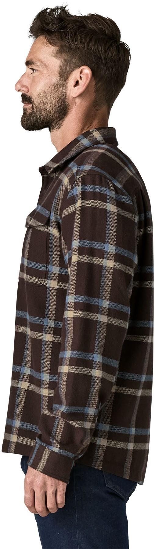 Fjord Flannel Shirt - Mens - crossing / den brown 1