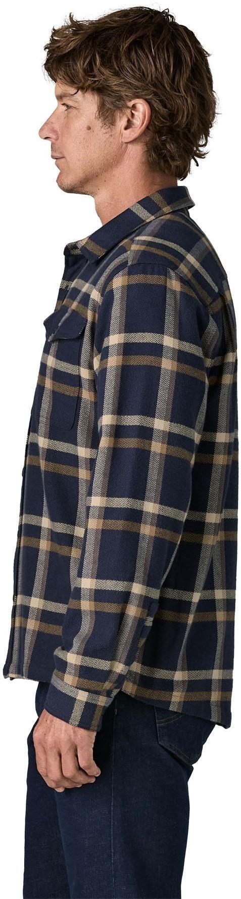 Fjord Flannel Shirt - Mens - crossing / new navy 1