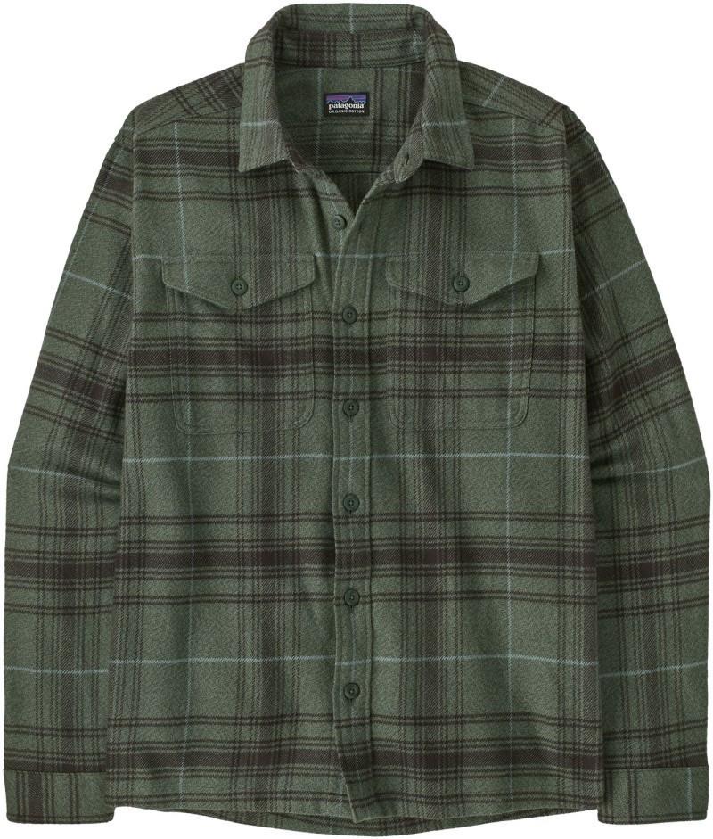 Fjord Flannel Shirt - Mens - dissolve / treeline green 1