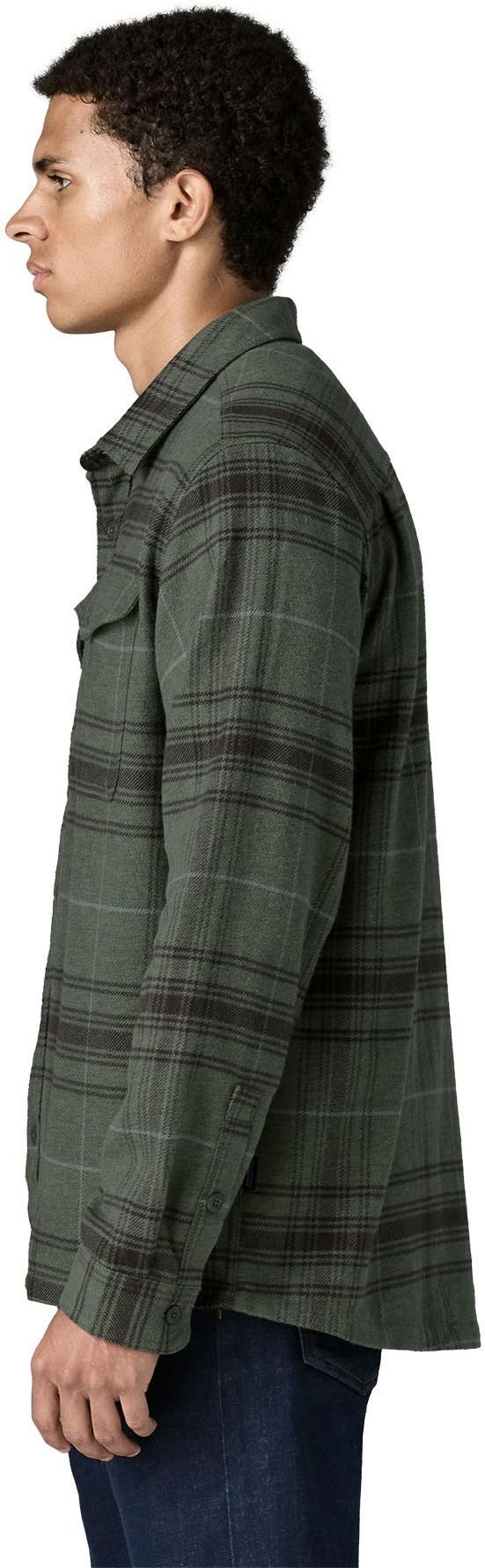 Fjord Flannel Shirt - Mens - dissolve / treeline green 1