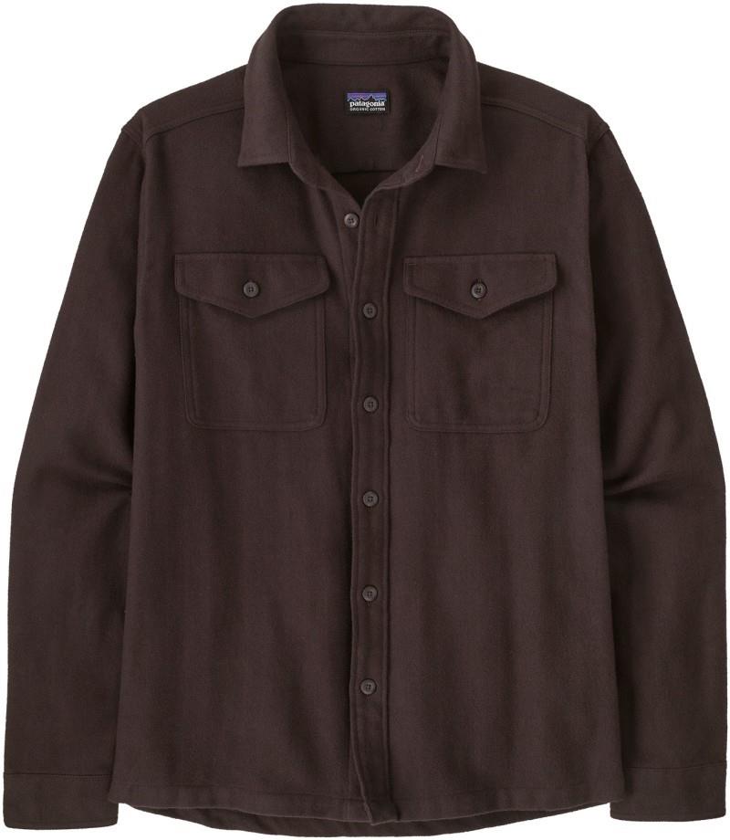 Fjord Flannel Shirt - Mens - mirror weave / den brown 1