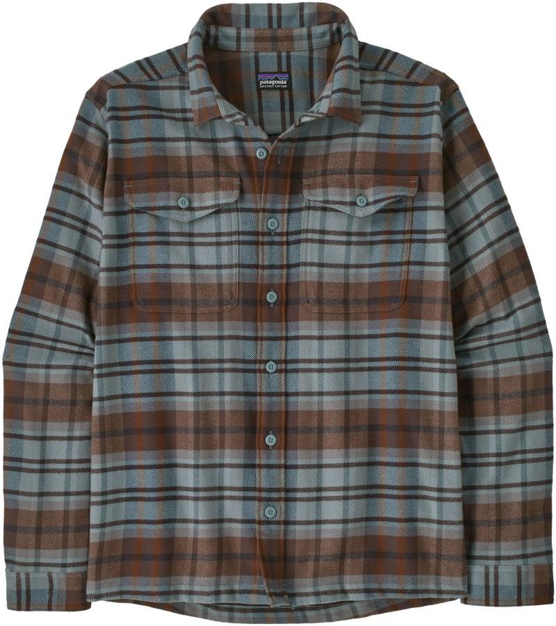 Fjord Flannel Shirt - Mens - rising storm / blue sage 1