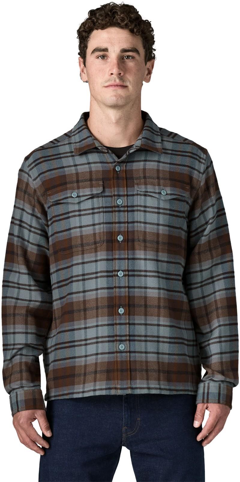 Fjord Flannel Shirt - Mens - rising storm / blue sage 1