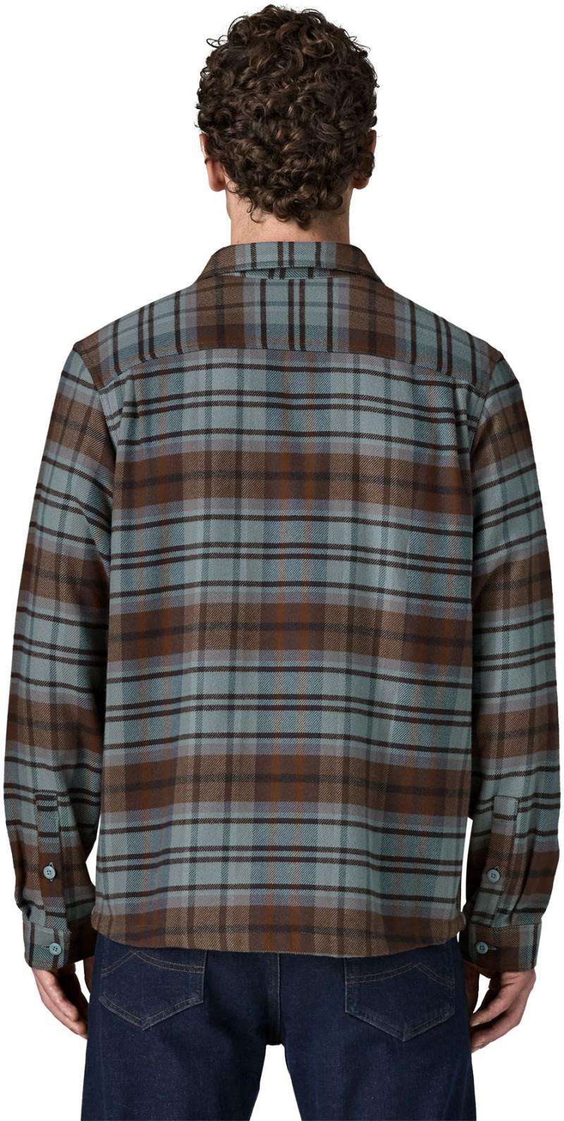 Fjord Flannel Shirt - Mens - rising storm / blue sage 1