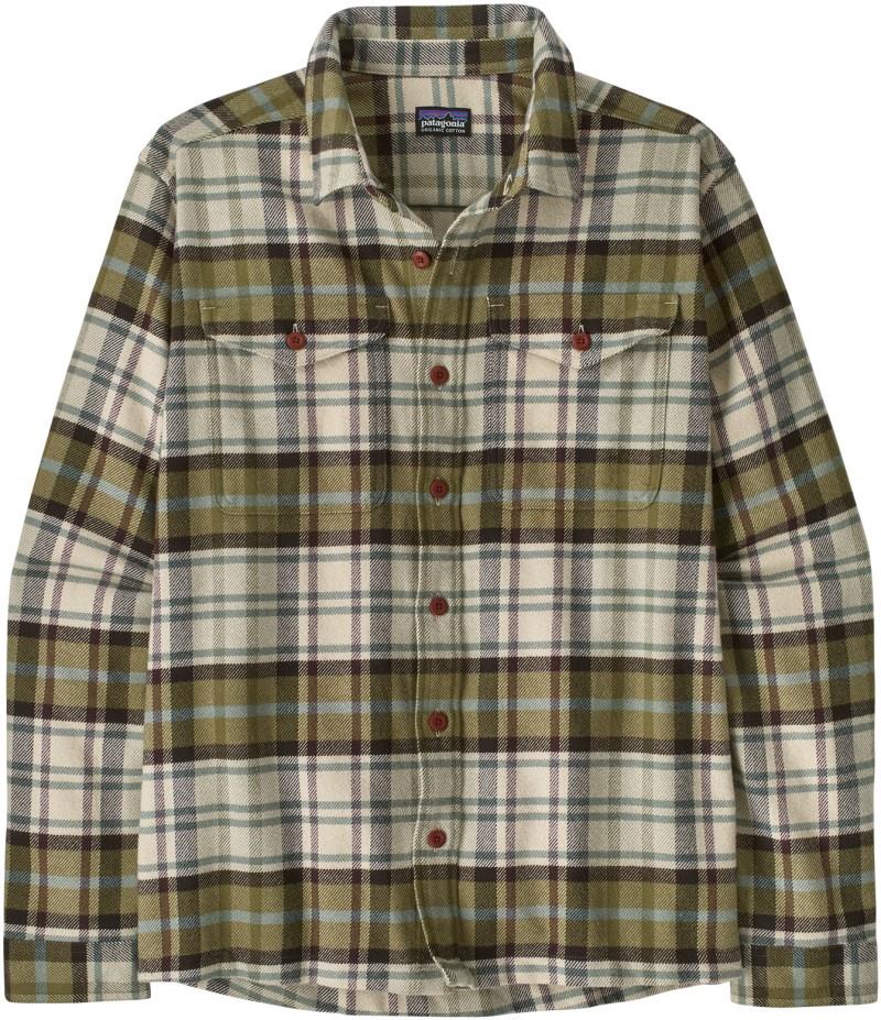 Fjord Flannel Shirt - Mens - rising storm / weathered stone 1