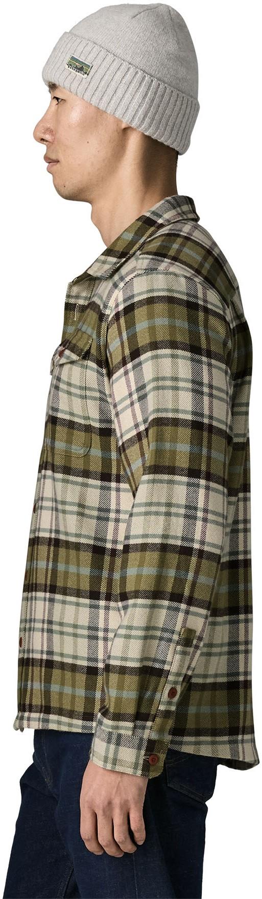 Fjord Flannel Shirt - Mens - rising storm / weathered stone 1