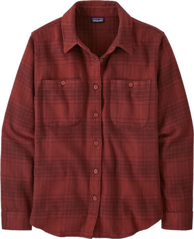 Fjord Flannel Shirt - Womens - Cascade / Oxide Red 1