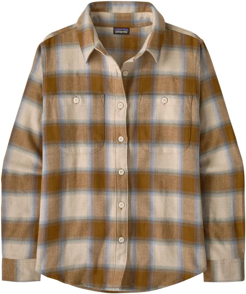 Fjord Flannel Shirt - Womens - eclipse / nest brown 1