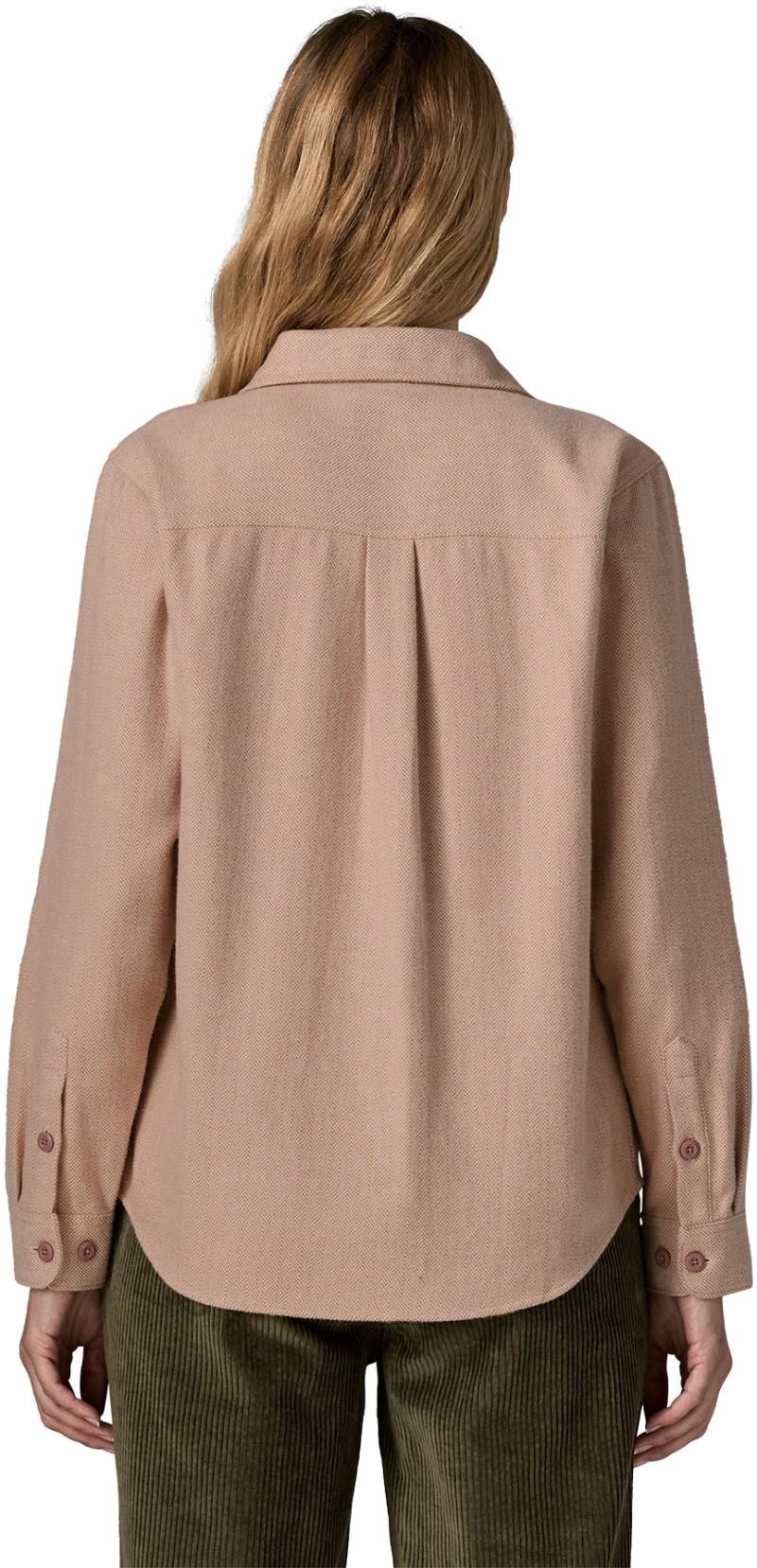 Fjord Flannel Shirt - Womens - tundra twill / moonrise taupe 1