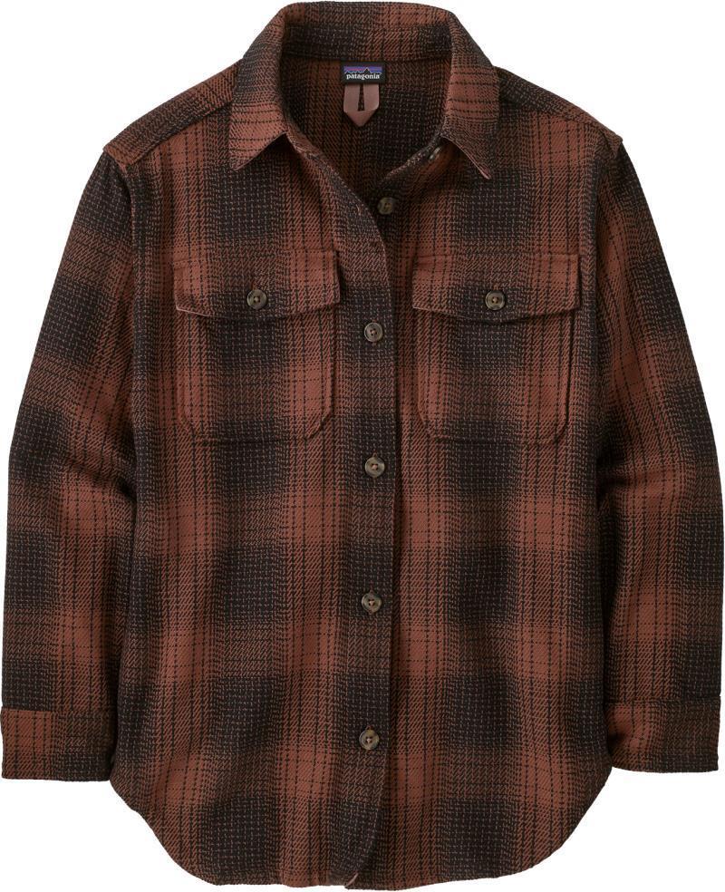 Fjord Loft Overshirt Jacket - Womens - Frost / Dulse Mauve 1