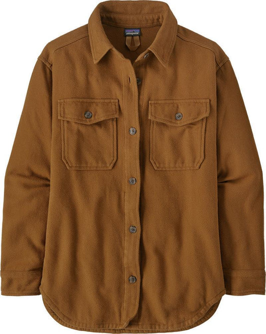 Fjord Loft Overshirt Jacket - Womens - Shelter Brown 1