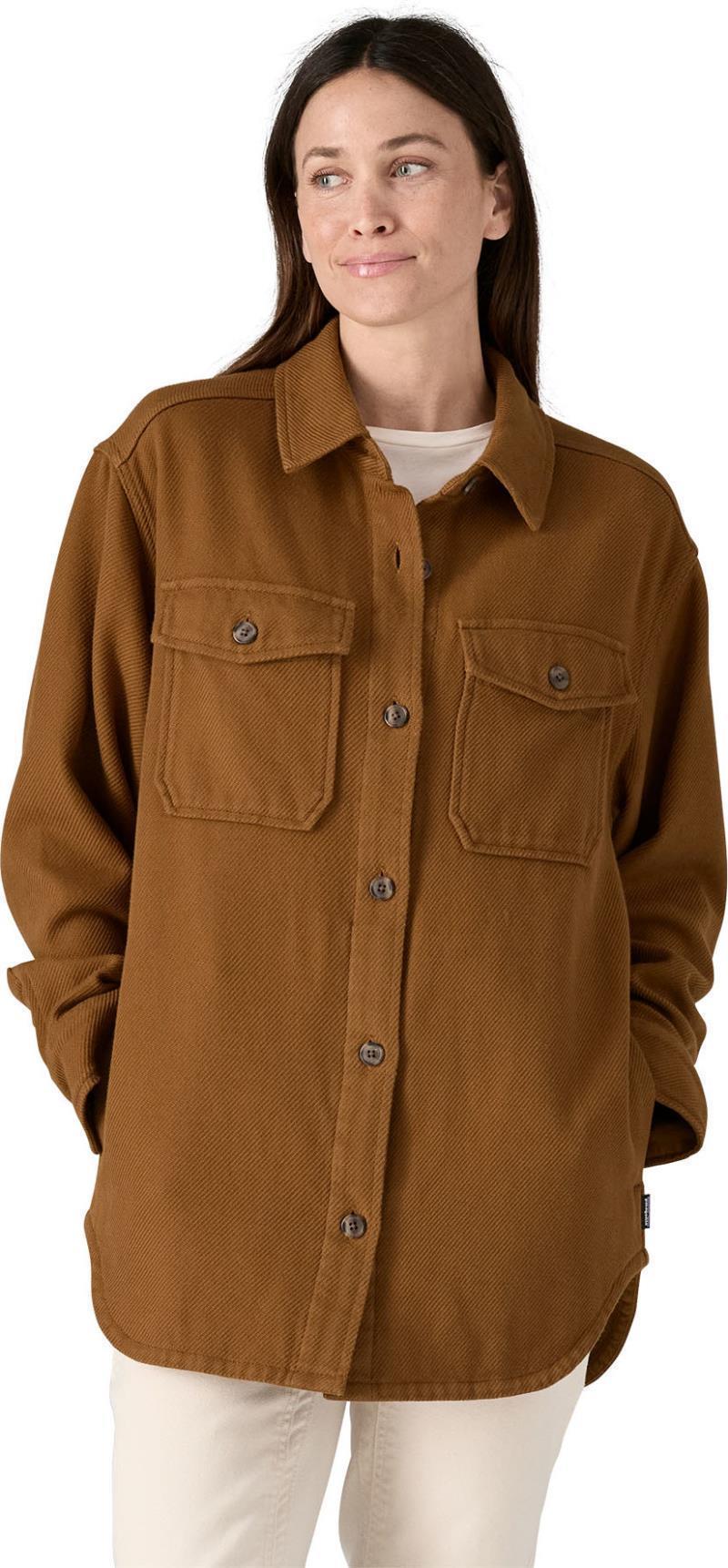 Fjord Loft Overshirt Jacket - Womens - Shelter Brown 2