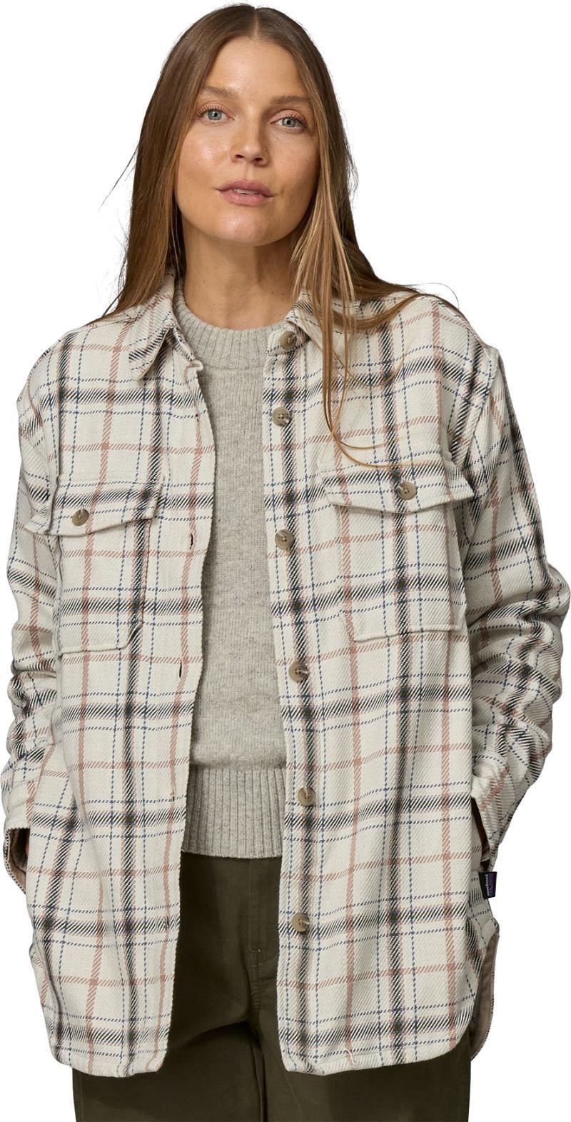 Fjord Loft Overshirt Jacket - Womens - Tree Top / Pumice 2