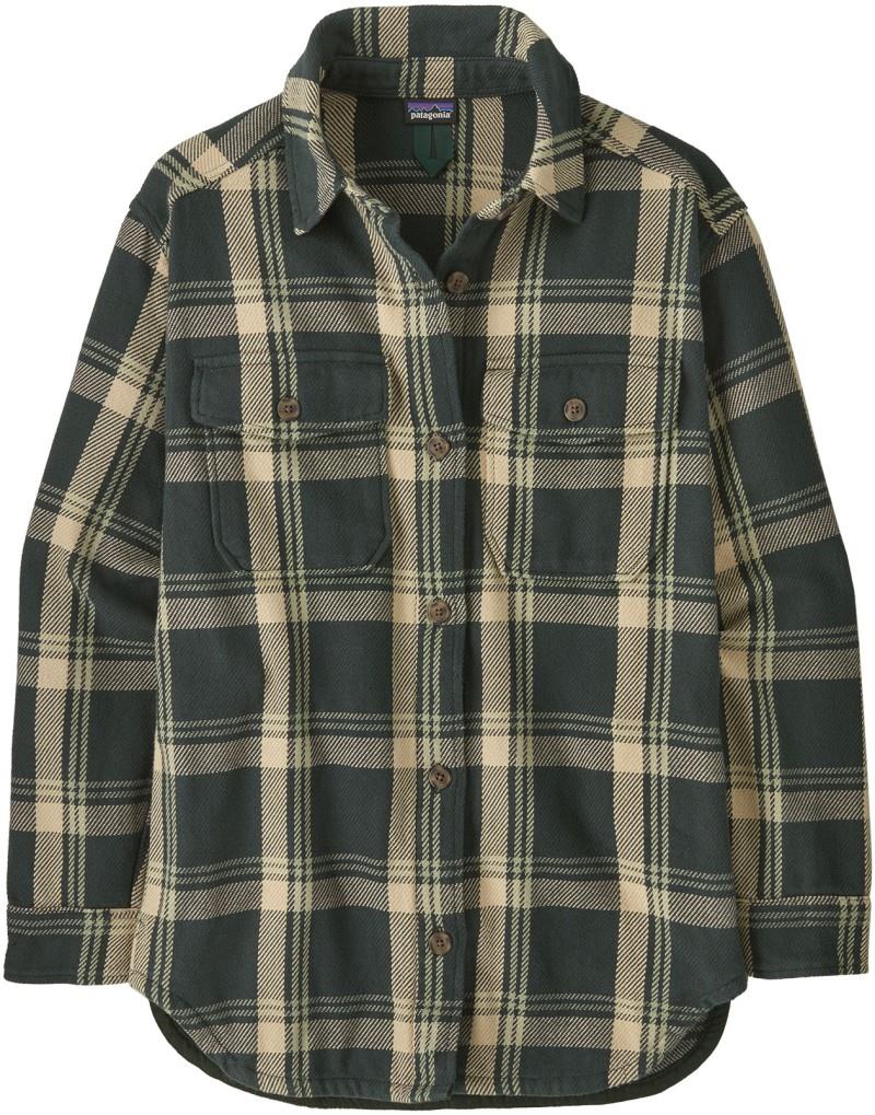 Fjord Loft Overshirt Jacket - Womens - cirque / old growth green 1