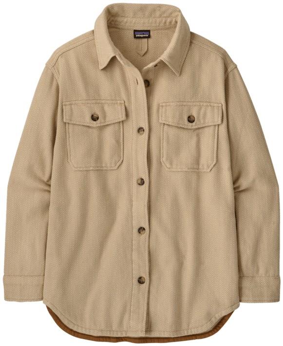 Fjord Loft Overshirt Jacket - Womens - tundra twill / oar tan 1