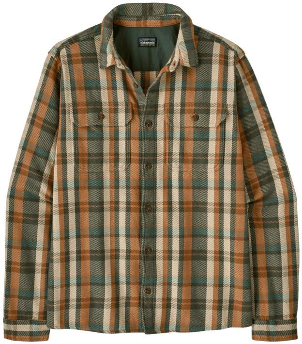 Fjord Loft Shirt - Mens - fall line / canopy green 1