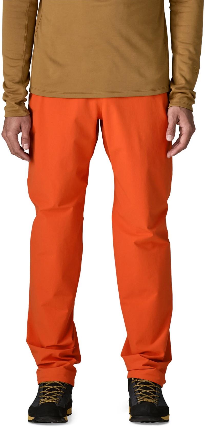 Free Wall Pants - Mens - coal orange 1