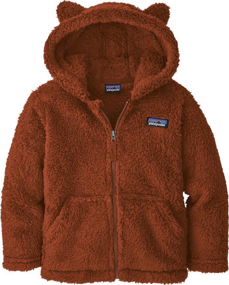 Furry Friends Hoody - Baby - Barn Red 1
