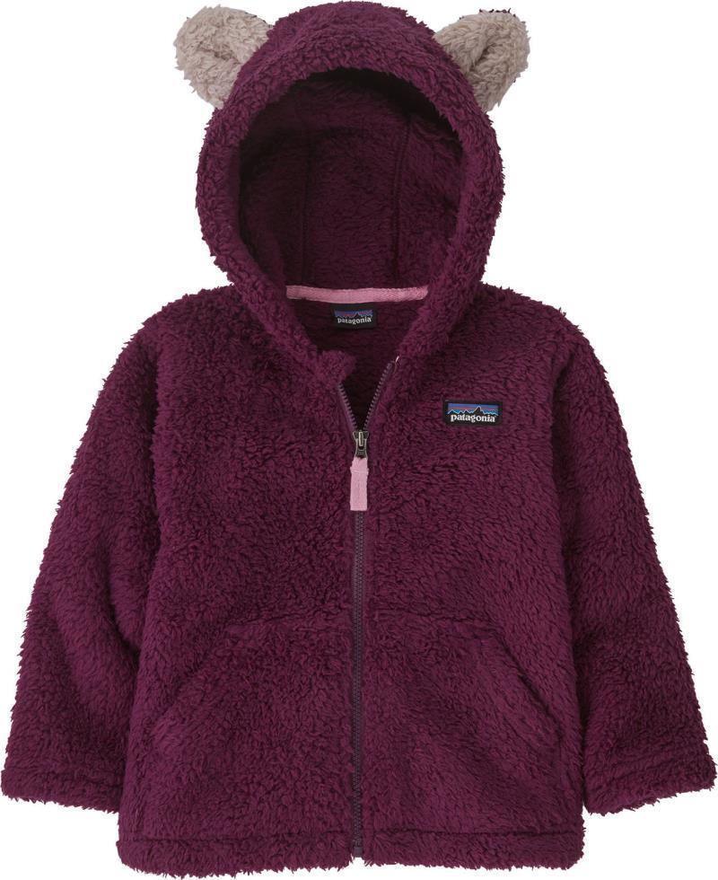 Furry Friends Hoody - Baby - night plum 1