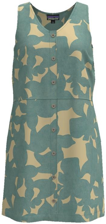 Garden Island Dress - Womens - intertidal flora / botany green 1