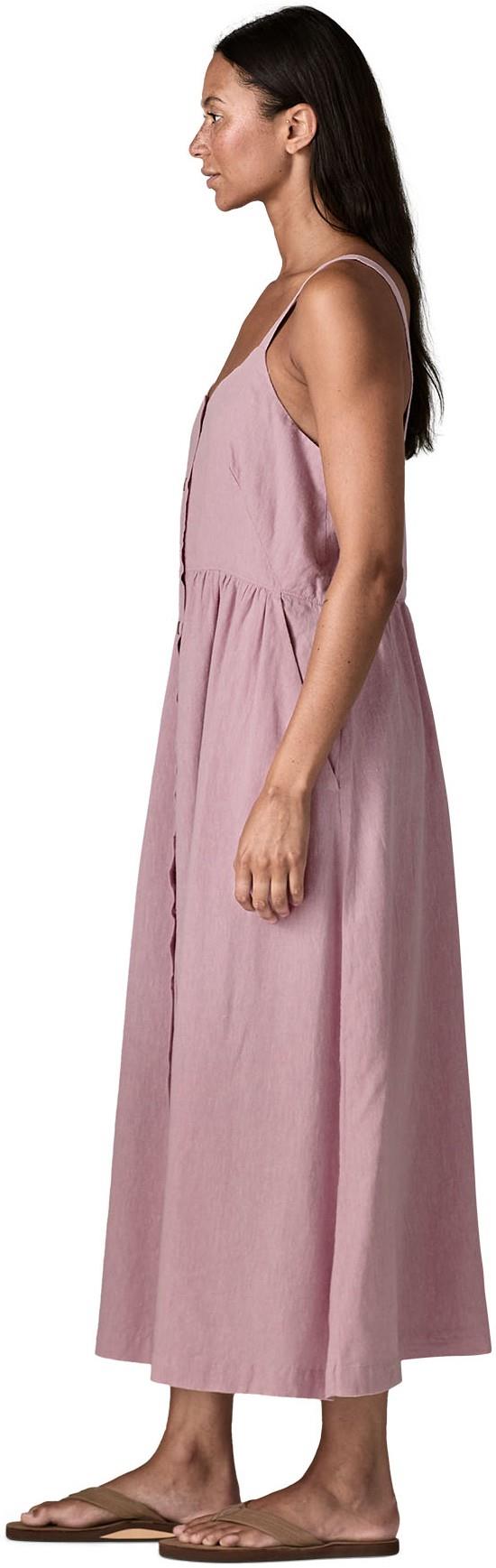 Garden Island Dress - whole weave / light violet 1