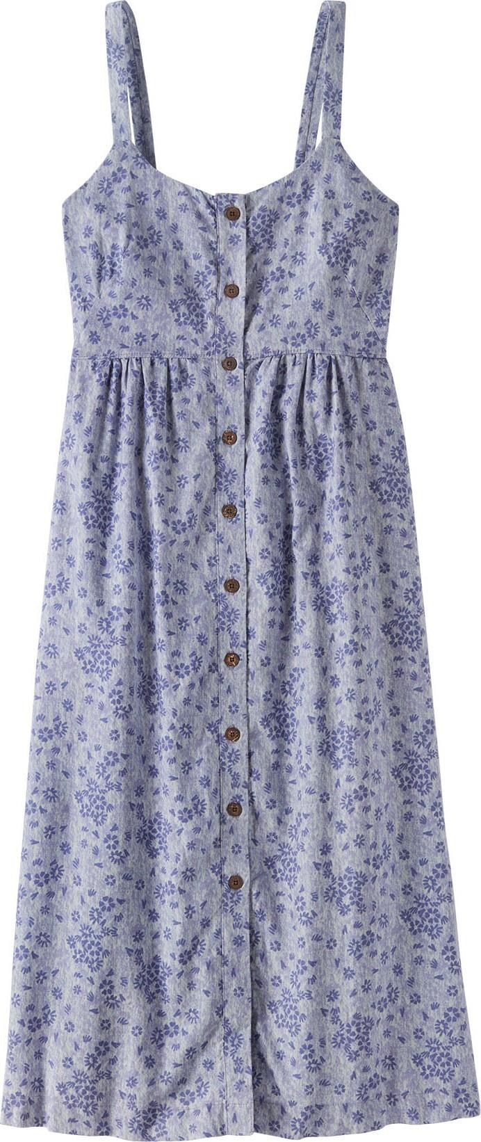 Garden Island Dress - wildflower pastel / solstice purple 1