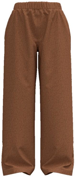 Garden Island Pants - Womens - whole weave / earthworm brown 1