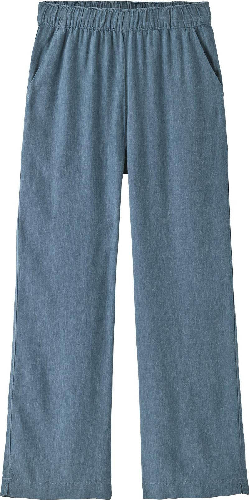 Garden Island Pants - Womens - whole weave / still blue 1