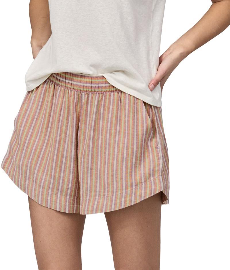 Garden Island Shorts, 3.5" Inseam - Womens - good times / evening mauve 1