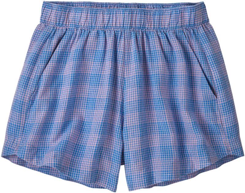 Garden Island Shorts, 3.5" Inseam - Womens - small actions / milkweed mauve 1