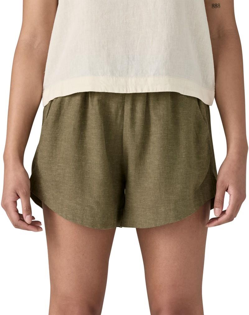 Garden Island Shorts, 3.5" Inseam - Womens - whole weave / river rock green 1