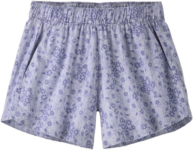 Garden Island Shorts, 3.5" Inseam - Womens - wildflower pastel / solstice purple 1