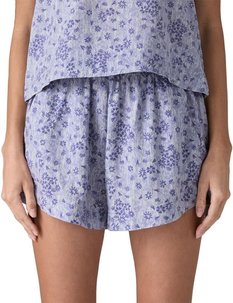 Garden Island Shorts, 3.5" Inseam - Womens - wildflower pastel / solstice purple 1
