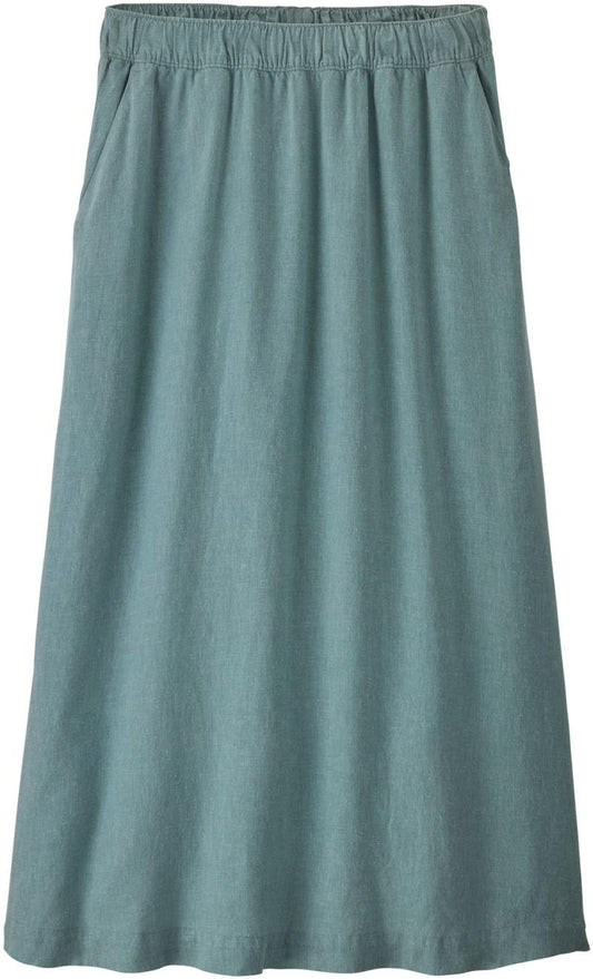 Garden Island Skirt - whole weave / blue sage 1