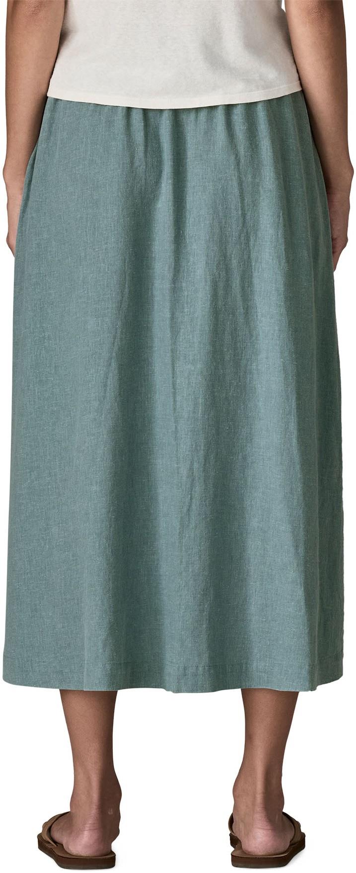 Garden Island Skirt - whole weave / blue sage 1