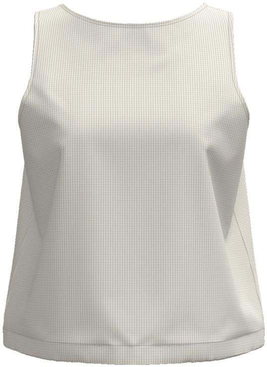 Garden Island Tank - Womens - solstice stripe / albatross grey 1