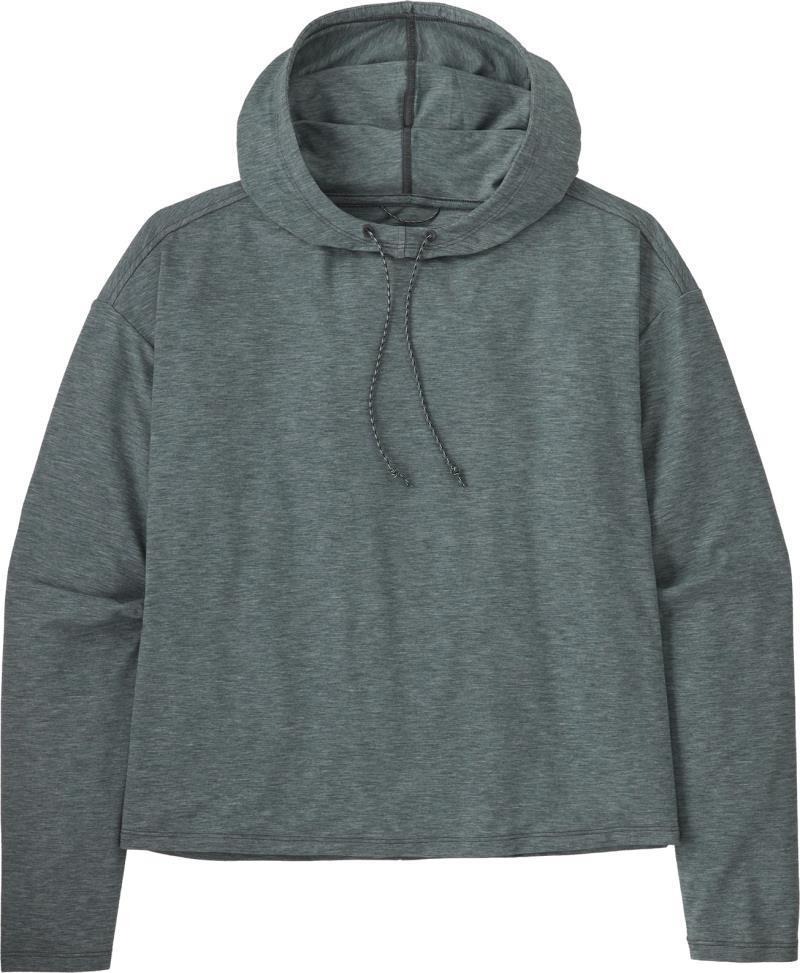 Glorya Hooded LS Top - Womens - Nouveau Green 1