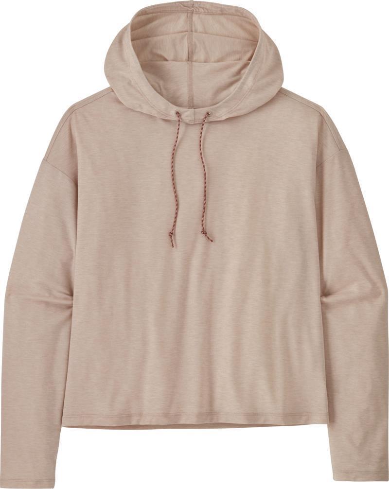Glorya Hooded LS Top - Womens - Shroom Taupe 1