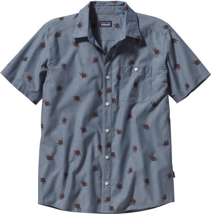 Go To SS Shirt - Mens - agave / glass blue 1