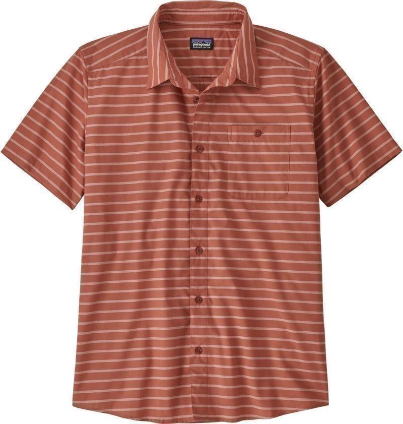 Go To SS Shirt - Mens - boardwalk / burl red 1