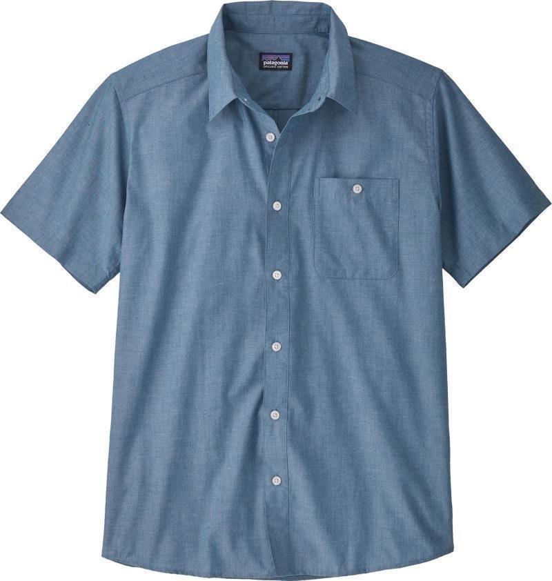 Go To SS Shirt - Mens - chambray / lagom blue 1