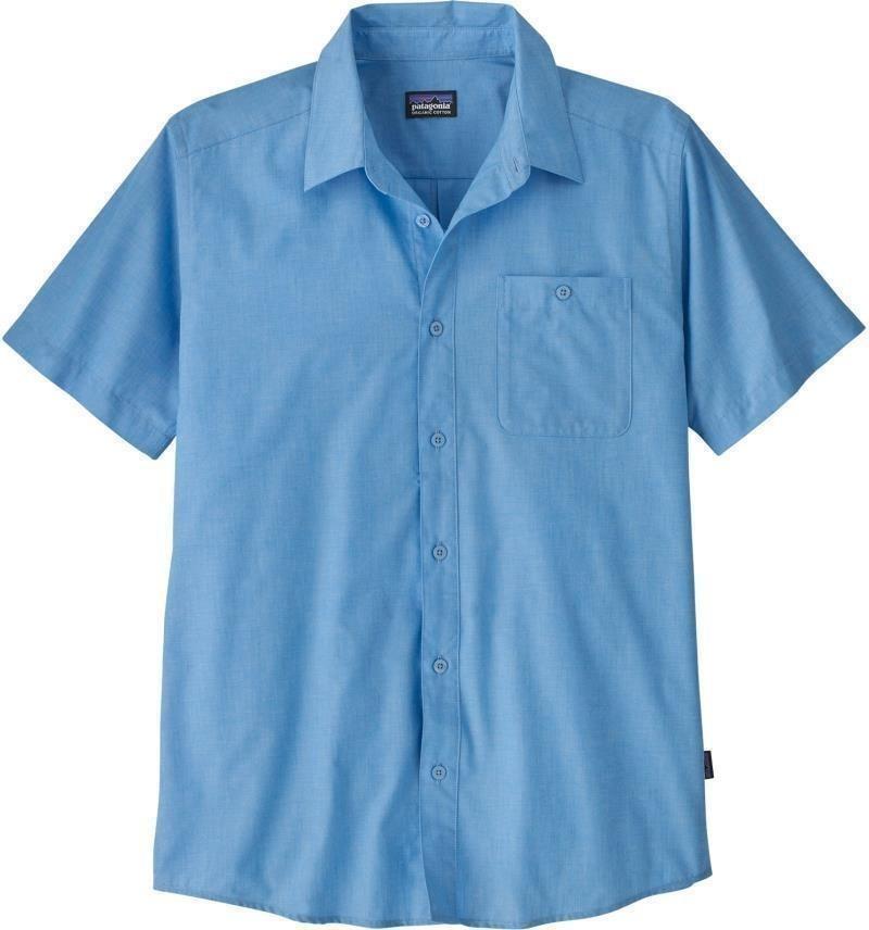 Go To SS Shirt - Mens - chambray / vessel blue 1